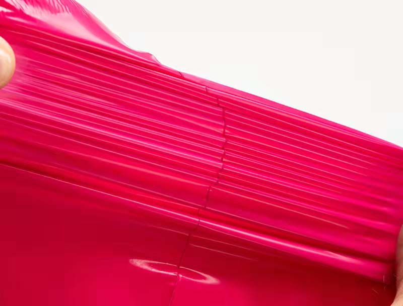 安仁玫红色快递袋-05